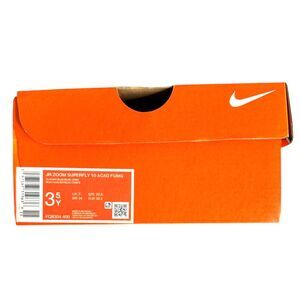 NIKE Kids JR Zoom Superfly 10 ACAD FGMG Empty‎ Shoe Box - Size 3.5Y (FQ8304 400)